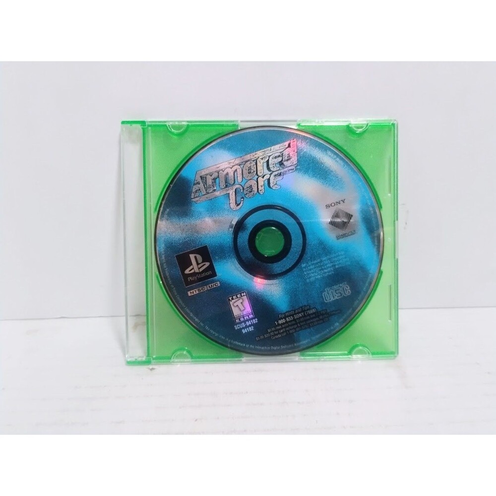 SONY PLAYSTATION 1 PS1 PSONE PSX FROM SOFTWARE ARMORED CORE DISC ONLY TESTED